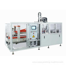 full Automatic water Bottle Paper top filling Case erecting Packing sealing Machine